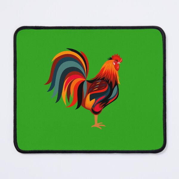 Aperçu de l'œuvre Coq de poulet multicolore créée et vendue par TheCatmeow2000.