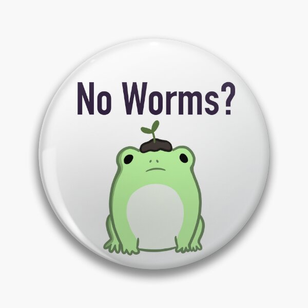 Item preview, No Worms? designed and sold by PinkBunnyFluff.