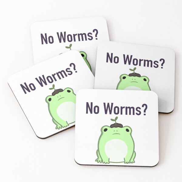 Item preview, No Worms? designed and sold by PinkBunnyFluff.