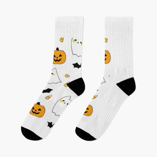 Item preview, Halloween Chibi Cats Pumpkin Ghosts Bats Candy Corn Pattern Sticker iPhone Case Samsung Case Shirt Hoodie Pillow Shower Curtain designed and sold by AlexisValeska.