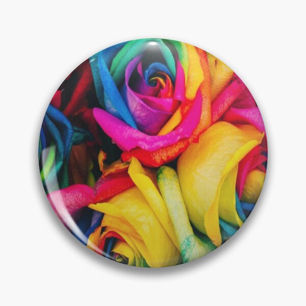 Item preview, Rainbow Roses Bouquet designed and sold by mwagie.