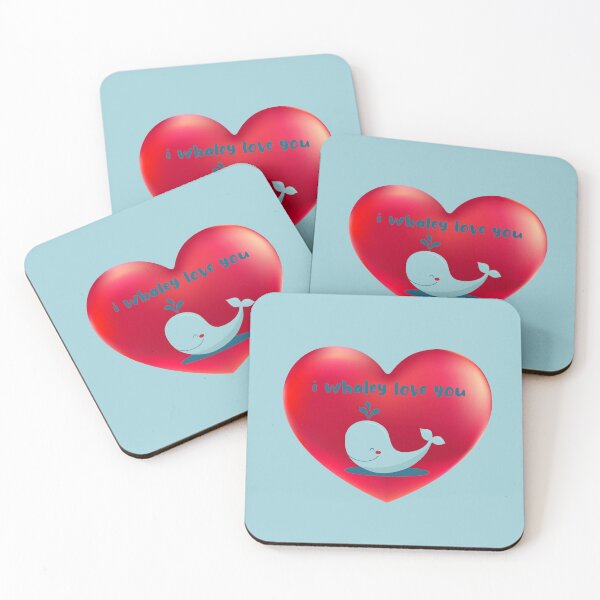 Item preview, I Whaley Love You designed and sold by PawsitiveMum.
