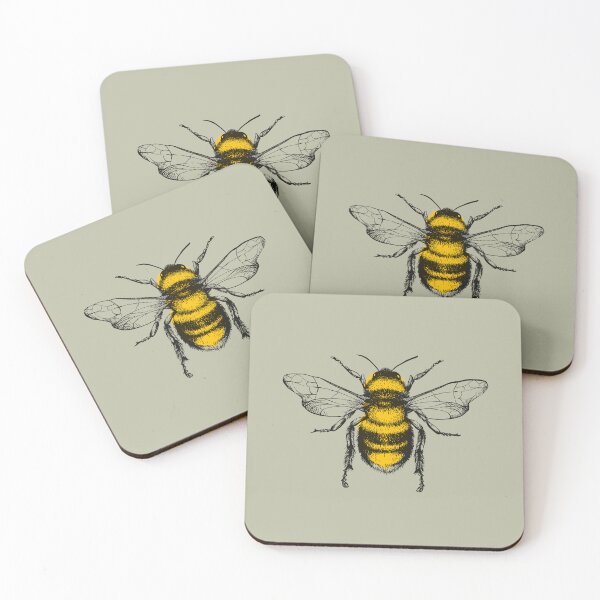 Item preview, Bee in neutral designed and sold by BONBcreative.