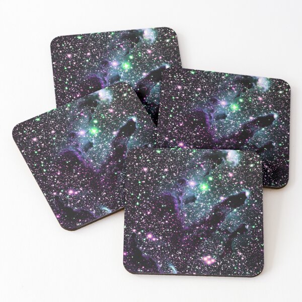 Item preview, Eagle Nebula Dark & Mysterious : Purple Pink Seafoam designed and sold by 2sweetsDesign.