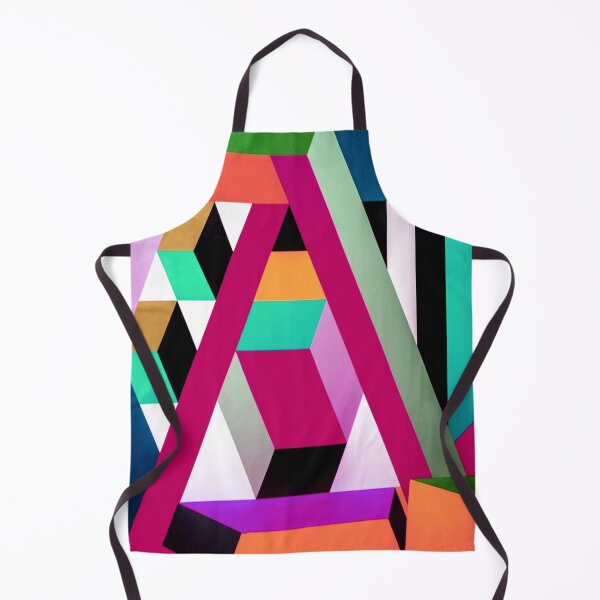 Item preview, Geometric Block Art Bright Colorful Trendy designed and sold by mwagie.