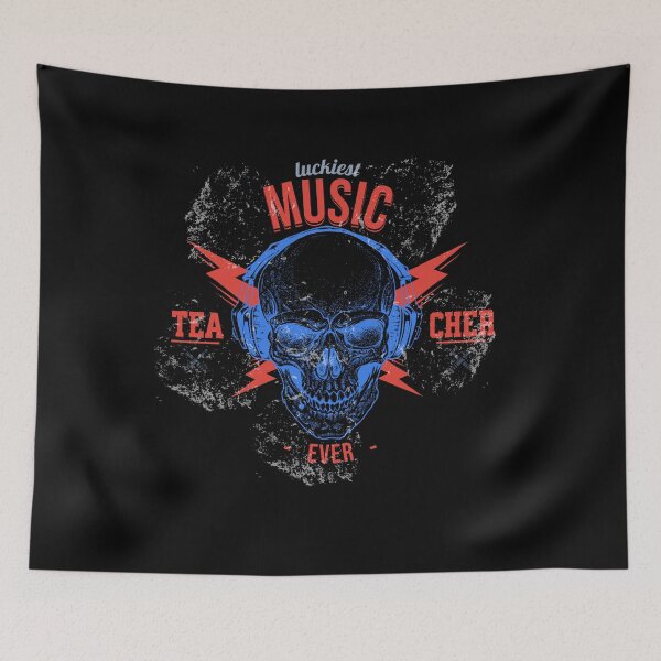 Item preview, Luckiest Music Teacher Ever designed and sold by Artsy Aura ⭐⭐⭐⭐⭐  .