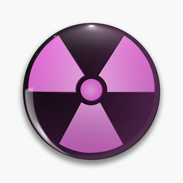 Item preview, Bright Pink Radioactive Girl Symbol designed and sold by AMagicalJourney.