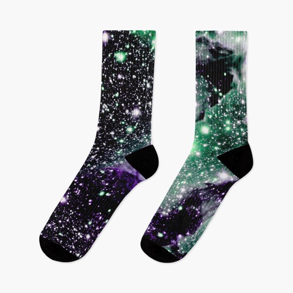 Item preview, Eagle Nebula Dark & Mysterious : Purple Mint Green designed and sold by 2sweetsDesign.