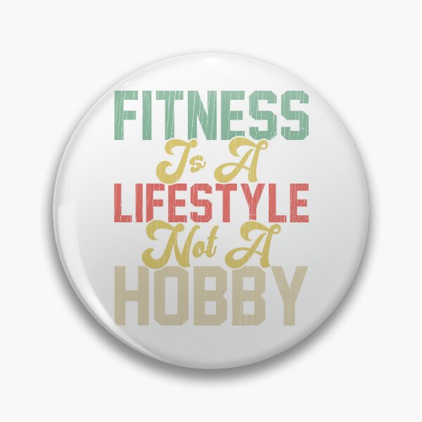 Item preview, Fitness is a Lifestyle not a Hobby GYM Fit Workouts Lovers designed and sold by Nzgiftsandmore.