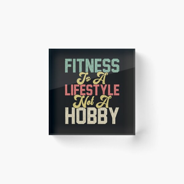Item preview, Fitness is a Lifestyle not a Hobby GYM Fit Workouts Lovers designed and sold by Nzgiftsandmore.