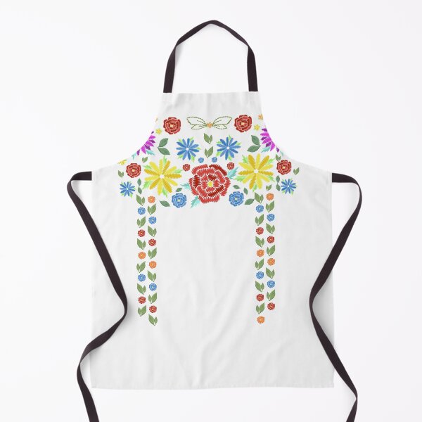 Item preview, FLOWER MEXICAN HUIPIL INSPIRED DESIGN designed and sold by appareltolove.