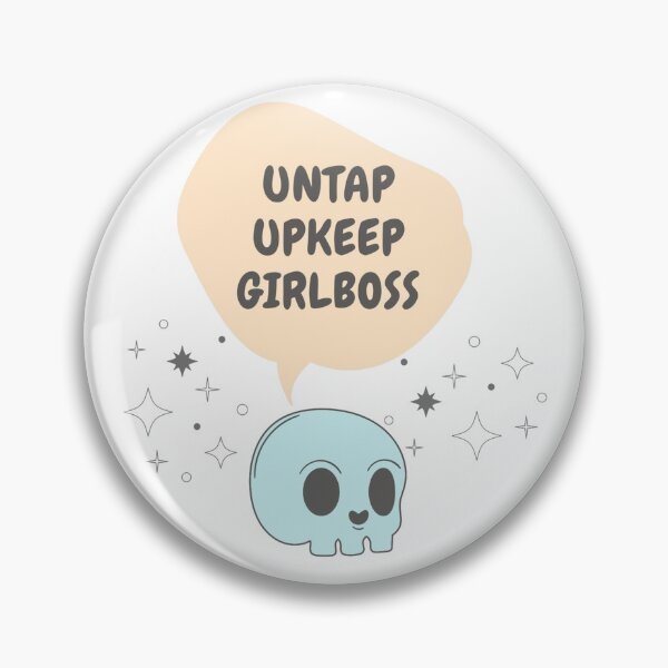 Item preview, Magic The Gathering Untap Upkeep Girlboss designed and sold by misty-step.