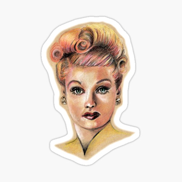 Lucille Ball Stickers | Redbubble