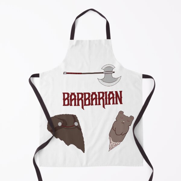 Item preview, Barbarian Table Top Class Design designed and sold by EllieBeHe.