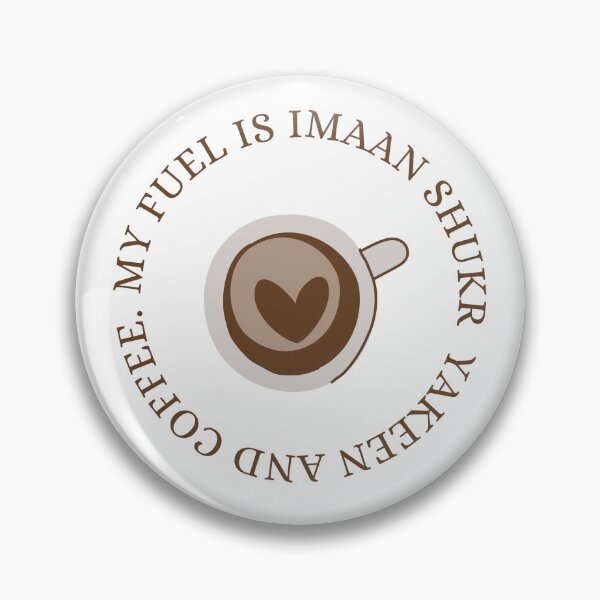 Item preview, My Fuel is Imaan Shukr Yakeen and Coffee islamic arabic Muslim Gift Eid Ramadan designed and sold by WahiAlham.