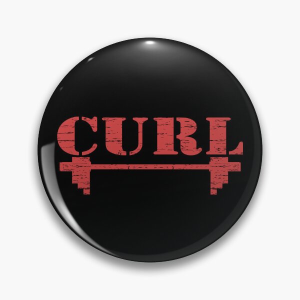Item preview, Curl, Bodybuilding, Weightlifting, Motivational, Inspirational, Typography, Aesthetic Text, Minimalistic designed and sold by DULCE76.