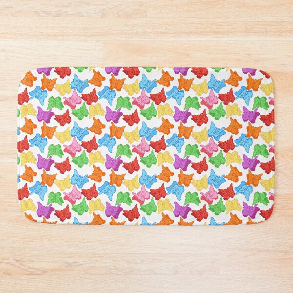 Item preview, Rainbow Y2K Butterfly Clips on White designed and sold by Cass Noel Studio.
