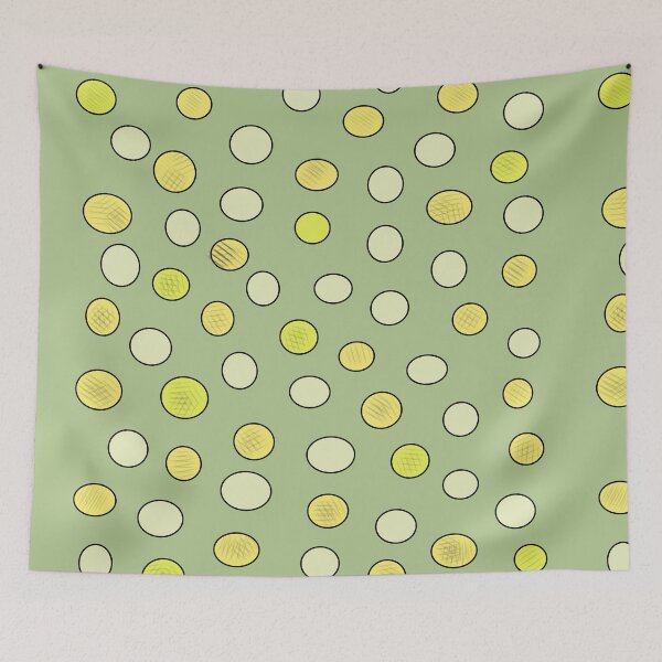 Item preview, Lime Green Scratch Polka-Dot Pattern designed and sold by SoniasArtwork.