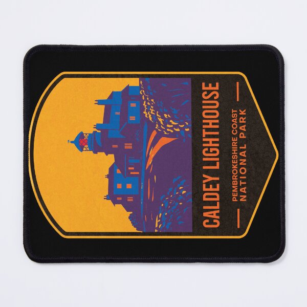 Item preview, Caldey Lighthouse Pembrokeshire Coast National Park designed and sold by JordanHolmes.