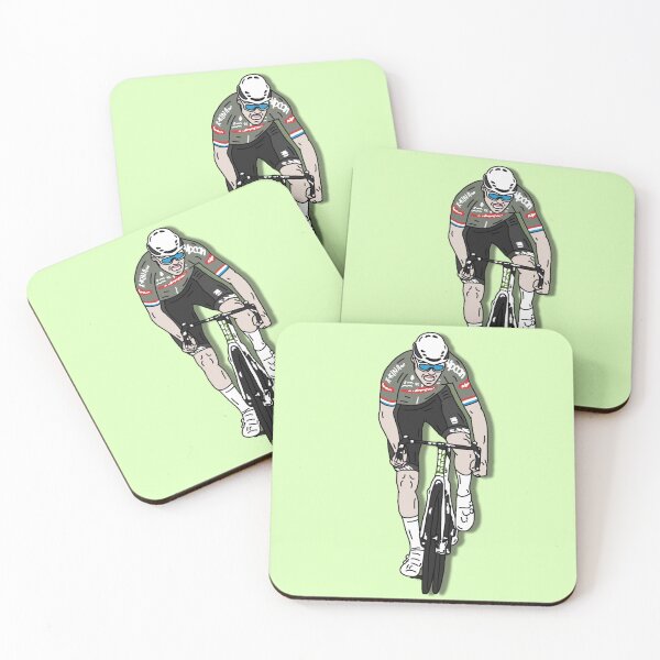 Item preview, Mathieu van der Poel Giro 2022 (Green Comodoro Version) designed and sold by @p3p3ncil.