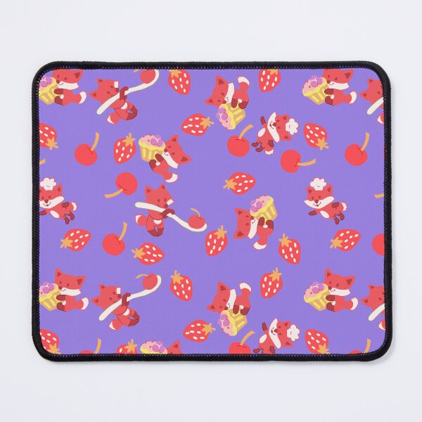 Item preview, Sweet Foxes on Periwinkle designed and sold by Cass Noel Studio.