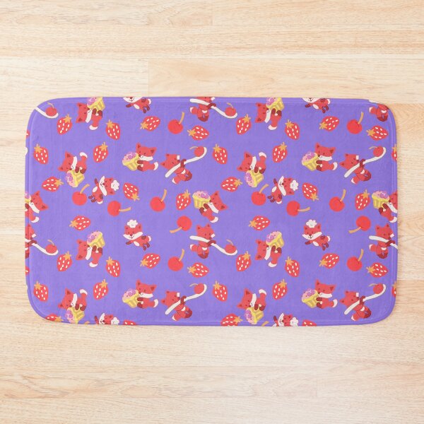 Item preview, Sweet Foxes on Periwinkle designed and sold by Cass Noel Studio.