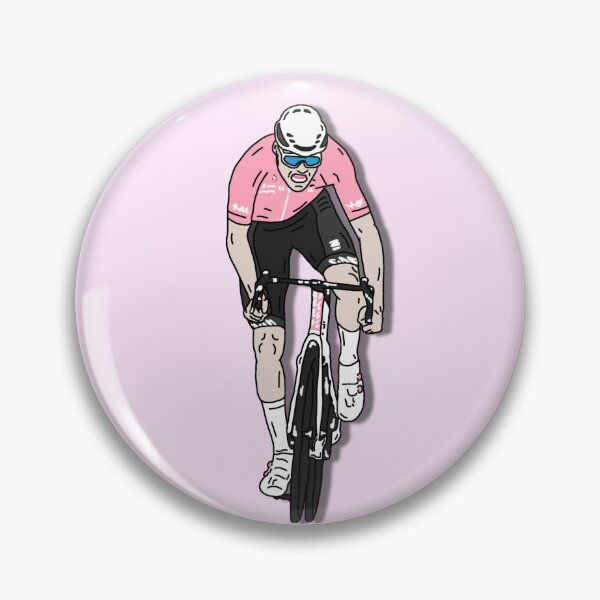 Item preview, Mathieu van der Poel Giro 2022 (Maglia Rosa Version) designed and sold by @p3p3ncil.