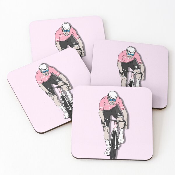 Item preview, Mathieu van der Poel Giro 2022 (Maglia Rosa Version) designed and sold by @p3p3ncil.