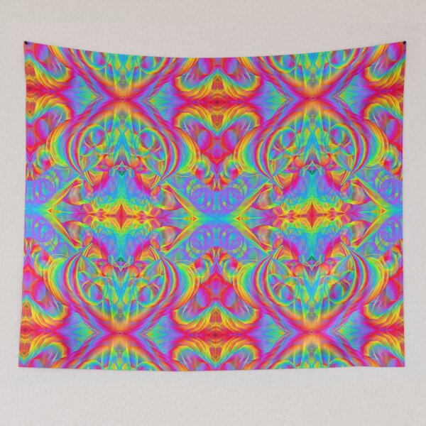 Item preview, Vibrant Rainbow Fractal, fantasy art designed and sold by LoneAngel.
