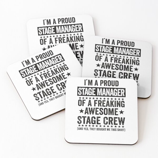 Item preview, Funny Backstage Crew Design for a Stage Manager designed and sold by ZzCorezZ.
