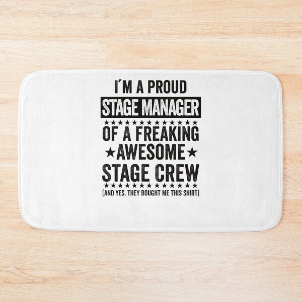 Item preview, Funny Backstage Crew Design for a Stage Manager designed and sold by ZzCorezZ.