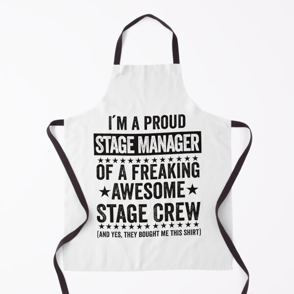 Item preview, Funny Backstage Crew Design for a Stage Manager designed and sold by ZzCorezZ.