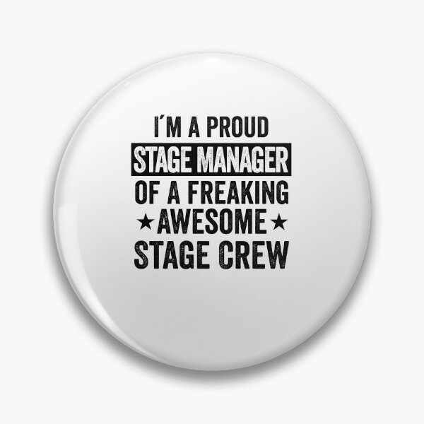 Item preview, Backstage Crew Design for a Stage Manager designed and sold by ZzCorezZ.