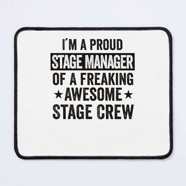 Item preview, Backstage Crew Design for a Stage Manager designed and sold by ZzCorezZ.
