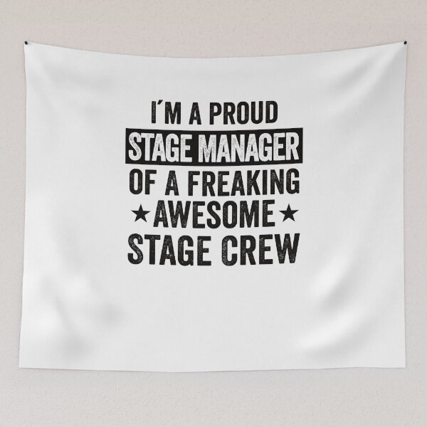 Item preview, Backstage Crew Design for a Stage Manager designed and sold by ZzCorezZ.