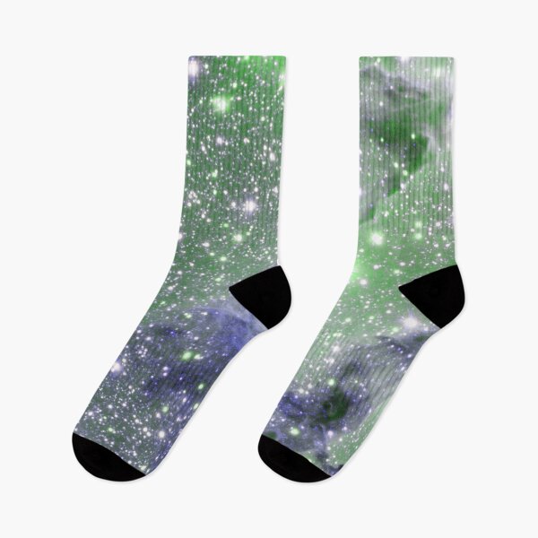 Item preview, Eagle Nebula Pillars of Creation Sage Green Periwinkle Blue designed and sold by 2sweetsDesign.