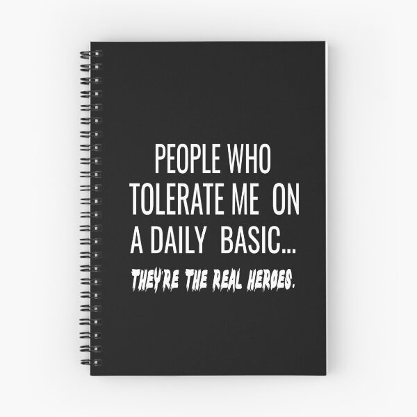 Item preview, People Who Tolerate Me On A Daily Basis Sarcastic Graphic Novelty Funny designed and sold by karim82.