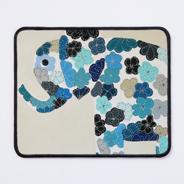 Item preview, Flower Elephant designed and sold by Nikki Johnson.