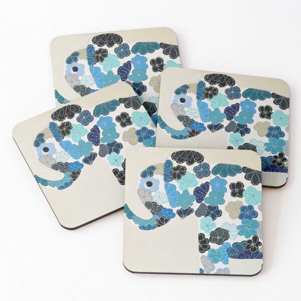 Item preview, Flower Elephant designed and sold by Nikki Johnson.