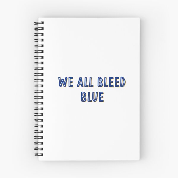 Item preview, we all bleed blue designed and sold by kaleigh’s side projects.