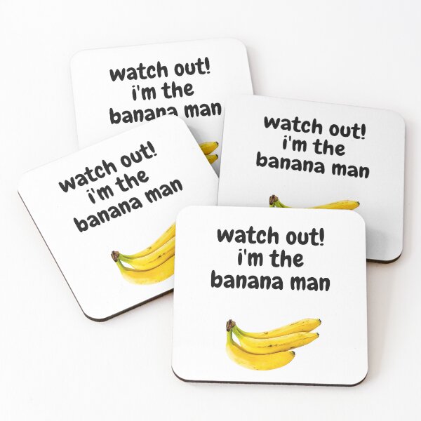 Artikelvorschau, Achtung! Ich bin der Bananenmann entworfen und verkauft von kellchu.