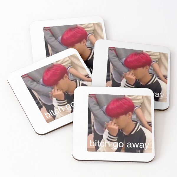 Item preview, J-Hope Relatable Middle Finger Meme designed and sold by mrsbangtan.