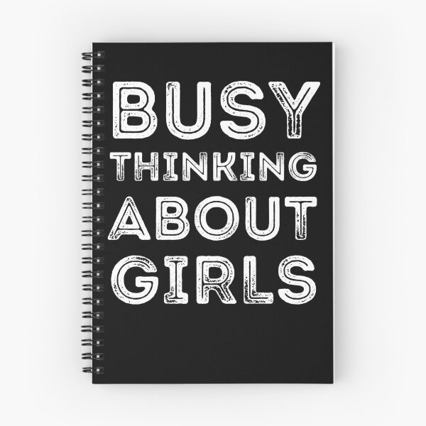 Item preview, Busy Thinking About Girls Funny Saying designed and sold by RGRamsey.