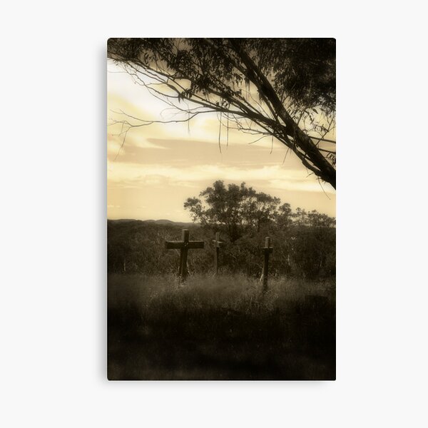 Three Crosses Canvas Print