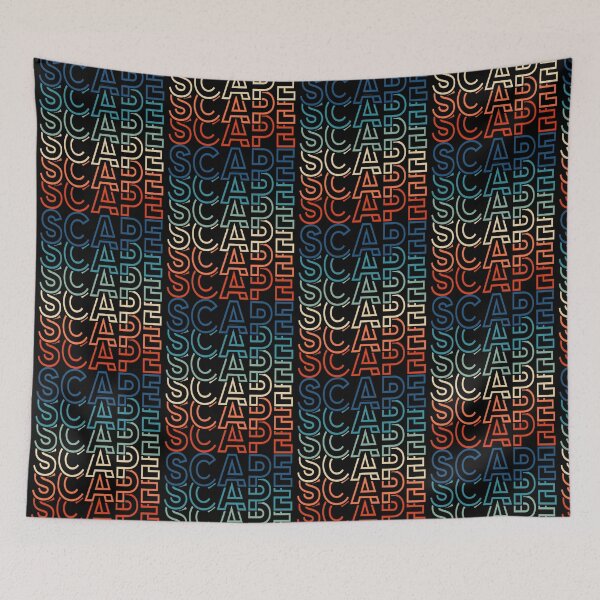 Item preview, Aquascaping Retro 80's Text Aquascapers Scape designed and sold by JRRTs.