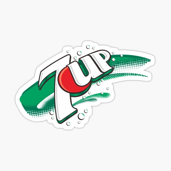 6" 7UP 7 UP DRINK UN ANYTIME COOLER POP soda coca cola machine decal 7UP-2 