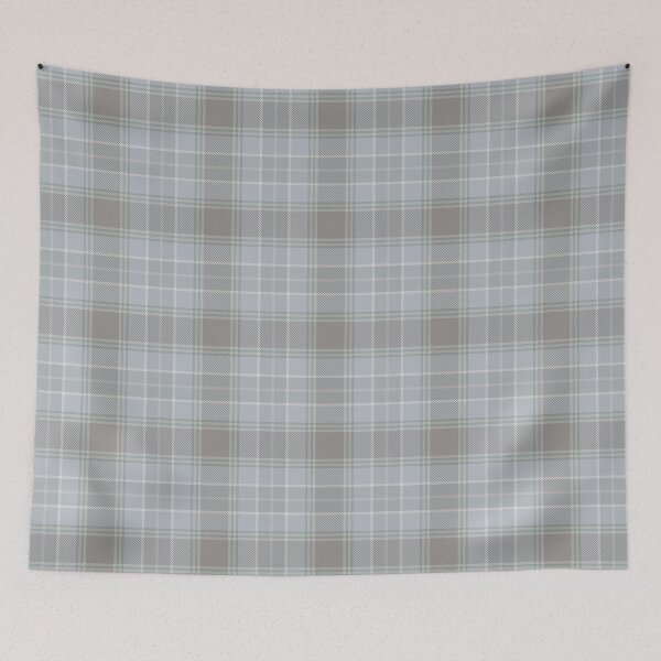 Item preview, Celtic Silver Tartan Plaid Pattern designed and sold by 89BLACK.