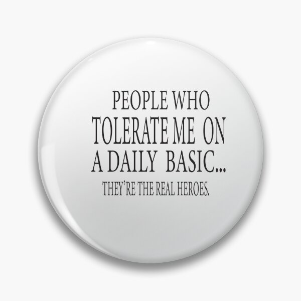 Item preview,  People Who Tolerate Me On A Daily Basis Sarcastic Graphic Novelty Funny designed and sold by karim82.