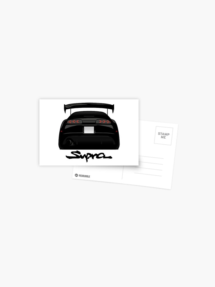 Toyota Supra mk4 Postcard for Sale by RACING FACTORY