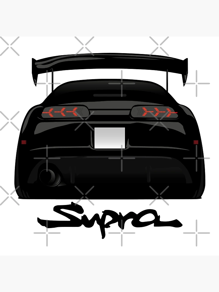 Toyota supra mk4 Art Board Print by LynxMotorStore .Co